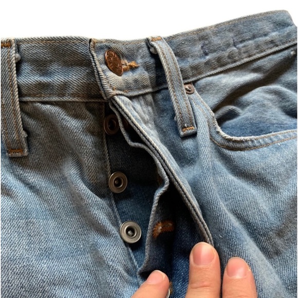 MADEWELL The Dad Jean Light Wash Button Fly - Picture 2 of 5